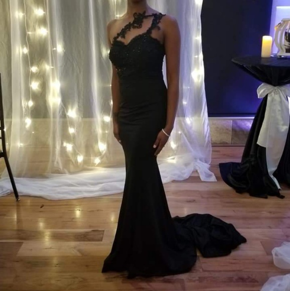 Roman Bridal Dresses & Skirts - Black Formal Mermaid Dress (Prom)